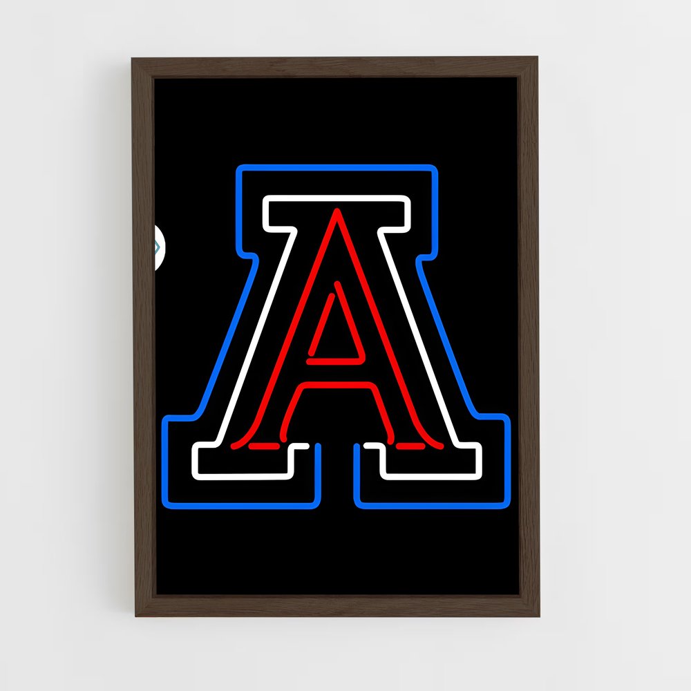 Poster Neon Wildcats – affiche Basketball (vue 5)